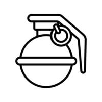 grenade icon vector design template in white background