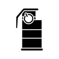 grenade icon vector design template in white background