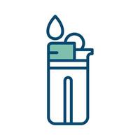 lighter icon vector design template in white background