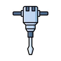 jack hammer icon vector design template in white background