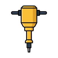 jack hammer icon vector design template in white background