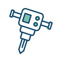 jack hammer icon vector design template in white background