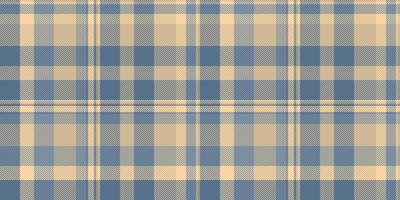 Calm texture fabric textile, japan tartan check seamless. Irish pattern vector background plaid in cyan and light colors.