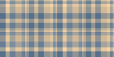 Calm texture fabric textile, japan tartan check seamless. Irish pattern vector background plaid in cyan and light colors.