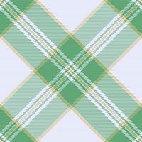 Crease tartan texture check, harvest textile pattern plaid. Design fabric background vector seamless in green and lavender colors.