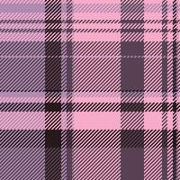 Vector textile check of texture seamless plaid with a tartan fabric pattern background.