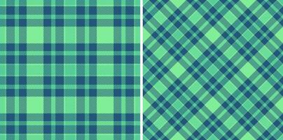 Tartan fabric textile of seamless vector pattern with a texture plaid background check.