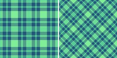 Tartan fabric textile of seamless vector pattern with a texture plaid background check.