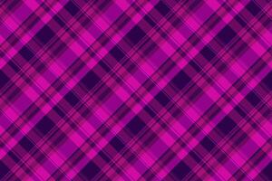 Fabric check background of pattern seamless vector with a textile tartan plaid texture.