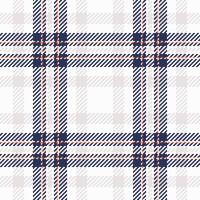 Seamless fabric background of textile tartan check with a pattern texture vector plaid.