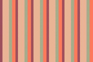 Seamless vector lines of pattern background vertical with a fabric textile stripe texture.