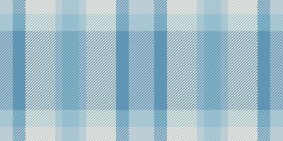 Ireland background check fabric, expressive textile vector tartan. Yard texture pattern plaid seamless in light and cyan colors.
