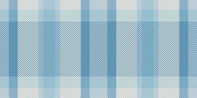 Ireland background check fabric, expressive textile vector tartan. Yard texture pattern plaid seamless in light and cyan colors.