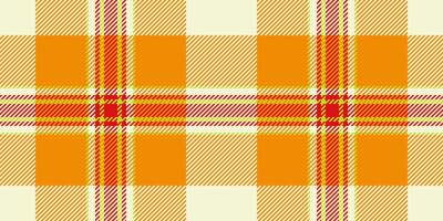 Vector check plaid of fabric seamless background with a pattern textile tartan texture.