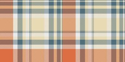 Faded textile seamless check, ornament vector plaid background. Summer texture tartan pattern fabric in light and cyan colors.