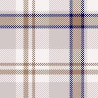 Textile design of textured plaid. Checkered fabric pattern swatch for shirt, dress, suit, wrapping paper print, invitation and gift card. vector