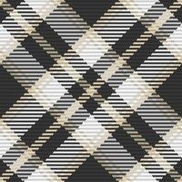 Seamless pattern of scottish tartan plaid. Repeatable background with check fabric texture. Vector backdrop striped textile print.