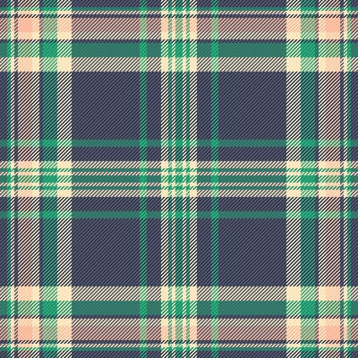 Ornate background plaid textile, valentines day pattern check texture. Summertime fabric seamless tartan vector in dark and pastel colors.
