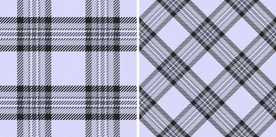 Texture plaid background of fabric pattern vector with a textile check tartan seamless.