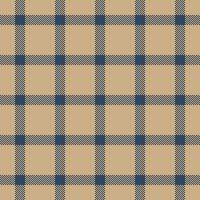 Celebrate pattern seamless check, tribal plaid fabric textile. Eps tartan texture vector background in amber and cyan colors.