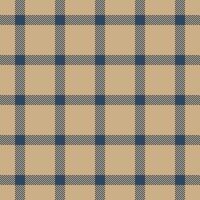 Celebrate pattern seamless check, tribal plaid fabric textile. Eps tartan texture vector background in amber and cyan colors.