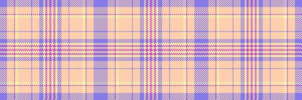 Background textile tartan of texture plaid check with a seamless pattern fabric vector. vector
