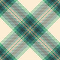 Plaid tartan textile of background texture pattern with a check fabric seamless vector. vector