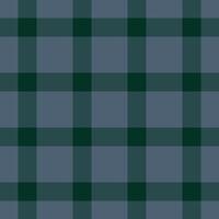 Regular pattern seamless texture, elegant background textile check. Foot plaid tartan vector fabric in dark and cyan colors.