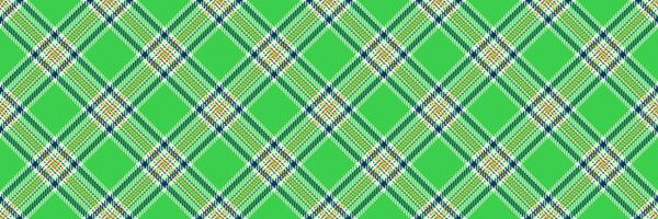 List tartan pattern seamless, art plaid vector texture. Stripe check fabric textile background in green and light colors.