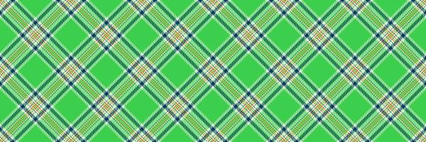 List tartan pattern seamless, art plaid vector texture. Stripe check fabric textile background in green and light colors.