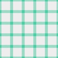 Teenager pattern textile texture, customized vector seamless check. Cute background tartan plaid fabric in teal and white colors.