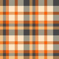 Plaid texture pattern of fabric vector textile with a seamless background check tartan.