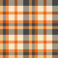 Plaid texture pattern of fabric vector textile with a seamless background check tartan.