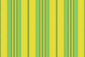 Artistic background texture stripe, throw pattern lines seamless. Finish vector vertical textile fabric in yellow and teal colors.