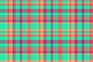 Plaid background check of seamless textile texture with a fabric vector tartan pattern.