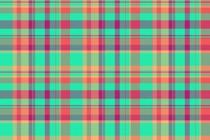 Plaid background check of seamless textile texture with a fabric vector tartan pattern.