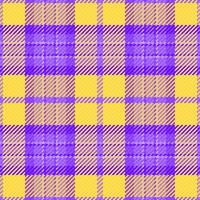 Tartan texture vector of seamless pattern check with a textile plaid background fabric.