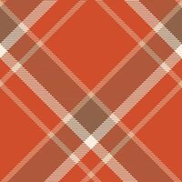 Plaid pattern vector. Check fabric texture. Seamless textile design for clothes, paper print. vector