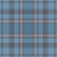 Plaid check pattern. Seamless fabric texture. Tartan textile print. vector