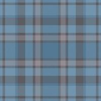 Plaid check pattern. Seamless fabric texture. Tartan textile print. vector