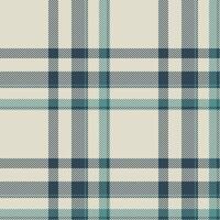 Plaid seamless pattern. Check fabric texture. Vector textile print.