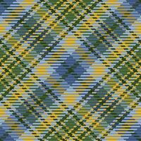 Seamless pattern of scottish tartan plaid. Repeatable background with check fabric texture. Vector backdrop striped textile print.