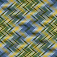 Seamless pattern of scottish tartan plaid. Repeatable background with check fabric texture. Vector backdrop striped textile print.