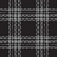 Plaid seamless pattern. Check fabric texture. Vector textile print.
