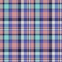 Seamless pattern of scottish tartan plaid. Repeatable background with check fabric texture. Vector backdrop striped textile print.