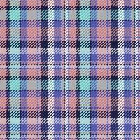 Seamless pattern of scottish tartan plaid. Repeatable background with check fabric texture. Vector backdrop striped textile print.