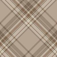 Plaid pattern vector. Check fabric texture. Seamless textile design for clothes, paper print. vector