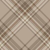 Plaid pattern vector. Check fabric texture. Seamless textile design for clothes, paper print. vector