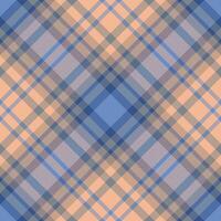 Plaid pattern vector. Check fabric texture. Seamless textile design for clothes, paper print. vector