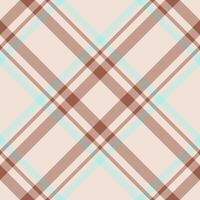 Plaid pattern vector. Check fabric texture. Seamless textile design for clothes, paper print. vector